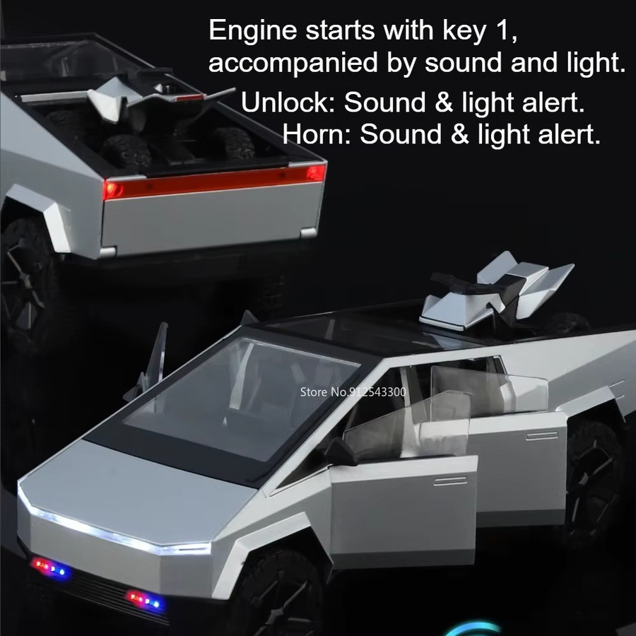 RMZ city Cyber Pickup S680 Modellauto, 1:24 Maßstab, ferngesteuert - Bild 4