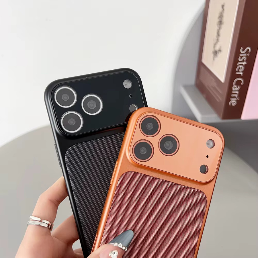 Apple MagSafe Stoffhülle für iPhone 11 bis iPhone 17 Pro Max in Orange - Bild 2