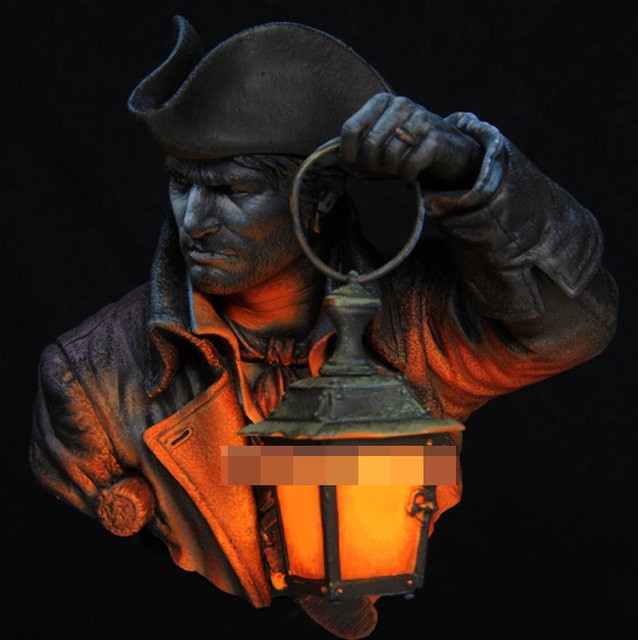 ZKBOZK Tranquil Night, Harzmodellfigur Büste, 1/10, historisches Thema, unmontierter und unbemalter Bausatz - Bild 1