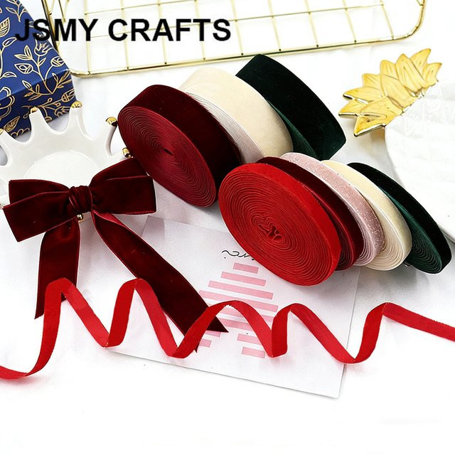 Samtband Braun für DIY Geschenkverpackungen und Bastelarbeiten, Länge: 4,57 m (5 Yards), Breite: 10 mm, 16 mm, 25 mm oder 38 mm - Bild 1
