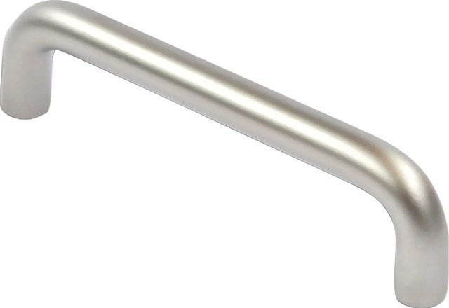 SIRO Möbelgriff Bügelgriff 6211 aus Metall in Nickel matt mit einer Lochabstand LA von 96 mm - Bild 1