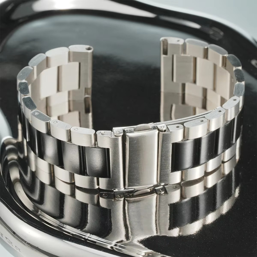 FancyWrist Uhrenarmband Edelstahl, Silber, Unisex - Bild 3