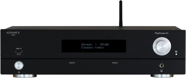 Advance Paris PlayStream A1 Streaming-Player in Schwarz - Bild 1