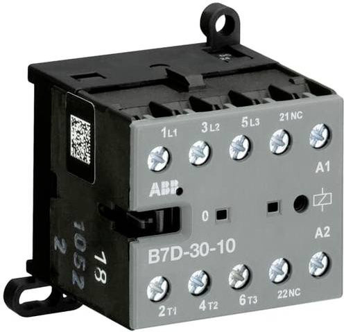 ABB B7D-30-10-05 Kleinschütz mit 4 Schließern 5.5kW in Grau - Bild 1