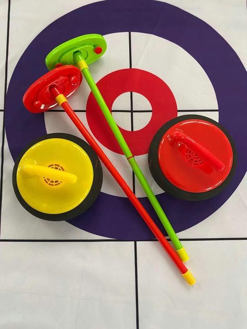 Binchi Tisch Curling, Tischspiel, ab 3 Jahren, Sport - Bild 1