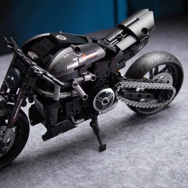 M MENBIS Motorrad-Bausteine-Modell, 1:8, 538 Teile - Bild 4