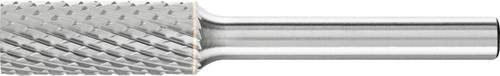PFERD Hartmetall Frässtift Zylinder ZYA universal mittel fein, Durchmesser: 10 mm, Arbeitslänge: 25 mm, Schaft-Ø: 6 mm, Farbe: Silber - Bild 1