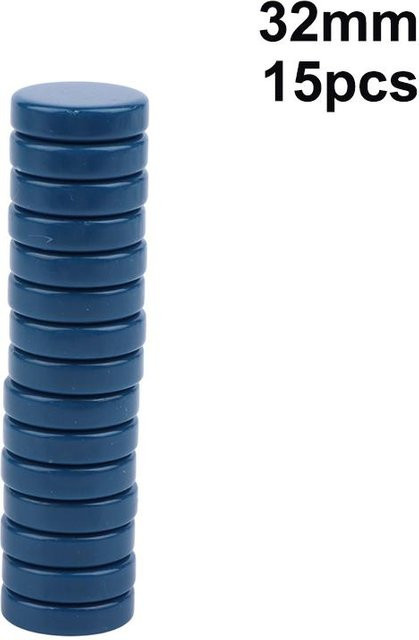 EmilyWoo Schachfiguren, Zubehör, Blau, Kunststoff, 15-teiliges Set - Bild 1
