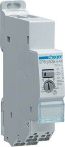 Hager Stromstoßschalter EPS450B elektronisch 1 Schließer 230 V/AC 16A für Hutschiene in Weiß - Bild 1