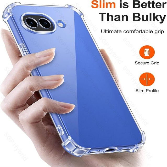 Transparente TPU Soft Cover Schutzhülle für Google Pixel 10a 5G mit Anti-Vergilbungseffekt - Bild 1