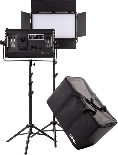 Dörr LED Dauerlicht Set DLP-70W in Schwarz - Bild 1