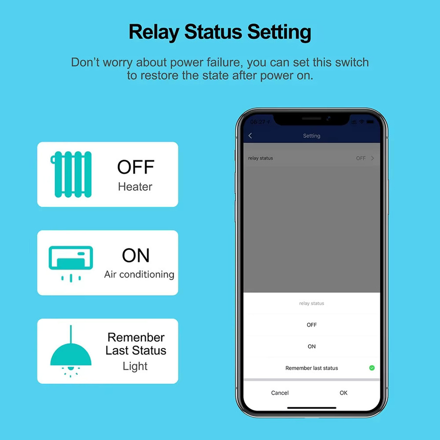 Shine-tale Mini Smart Switch DIY Relais für Smart Home Automation mit WLAN und Zigbee 3.0, 2-Wege-Steuerung, weiß - Bild 2