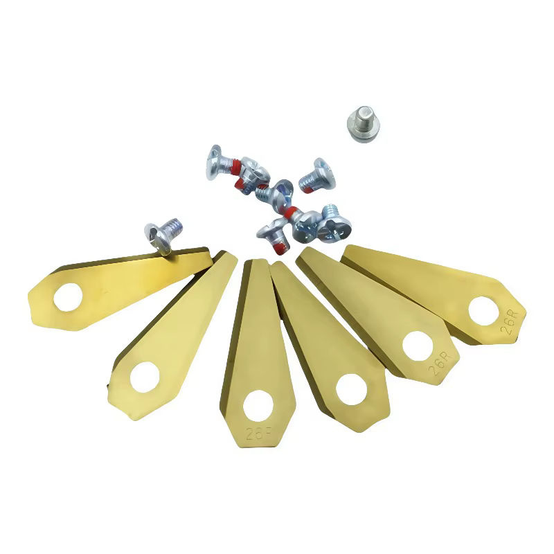 18-teiliges Bosch Rhombic Golden Screw-Einloch-Ersatzklingen-Set für Rasenmäher in Gold - Bild 3