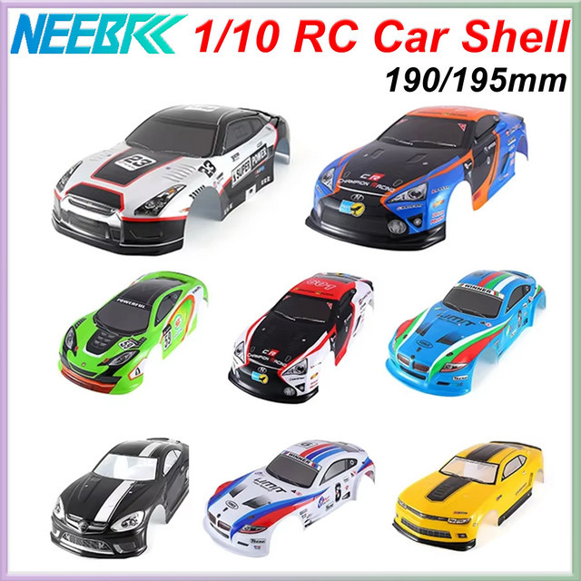NEEBRC RC Car Shell Painted Body, 1:10, PVC-Abdeckung, Bunt / Mehrfarbig - Bild 1