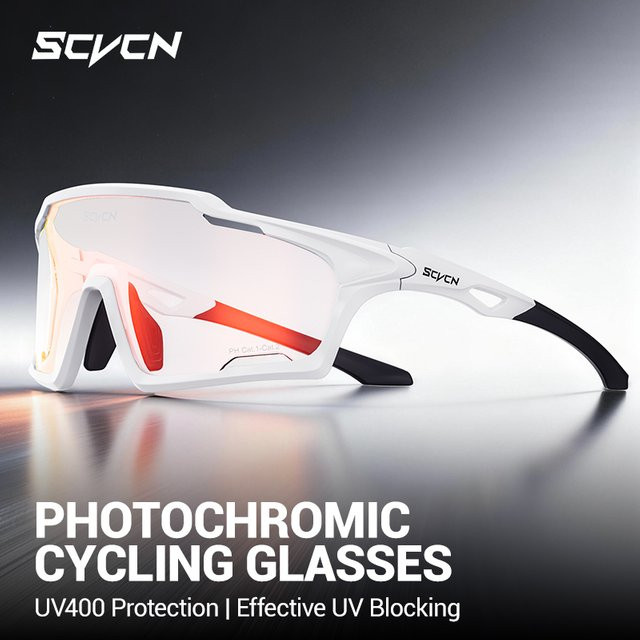SCVCN Sportsonnenbrille, Vollrand, Kunststoff, Unisex - Bild 1