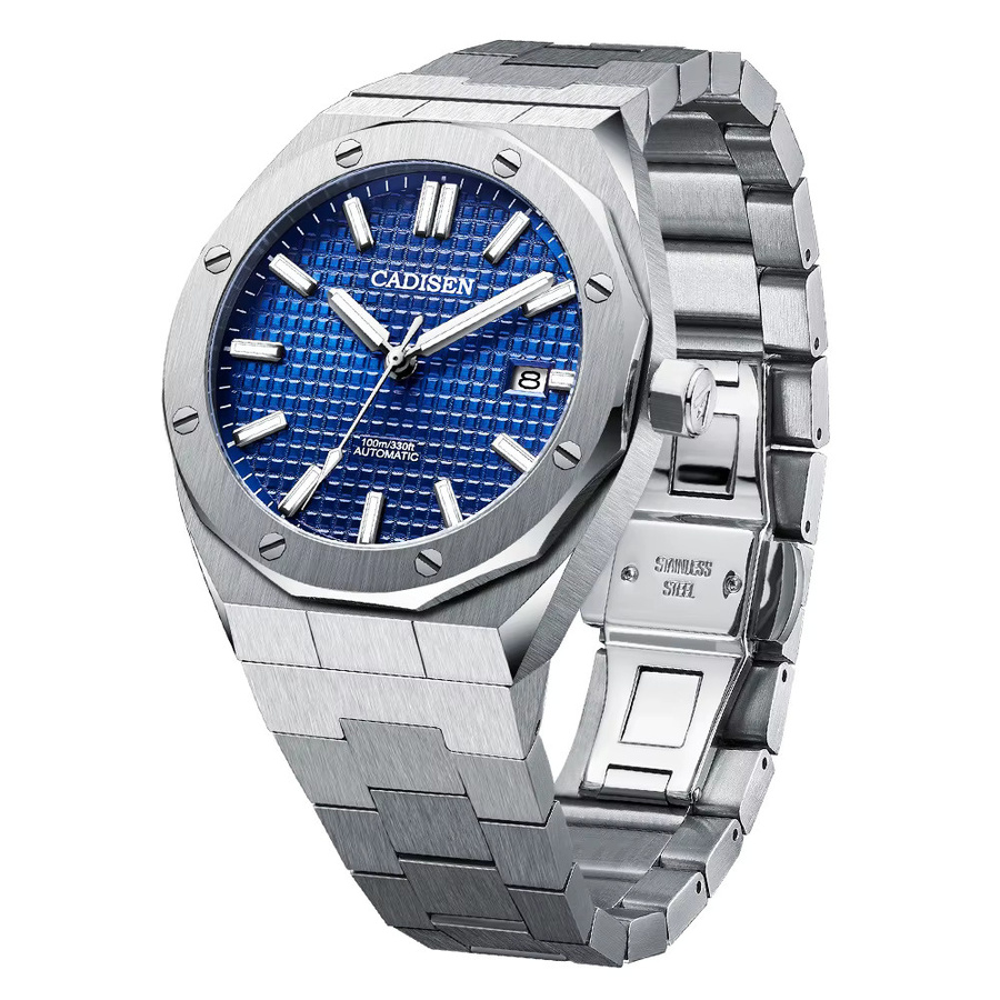 CADISEN Armbanduhr Automatik, Edelstahl, Saphirglas, 42 mm, Herren - Bild 2