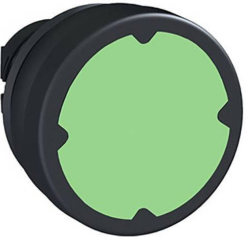 Schneider Electric ZB5AC380 Drucktaster-Frontelement aus Kunststoff in Grün und Schwarz - Bild 1