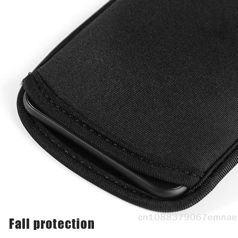 JETTING Wasserdichte Neopren Handytasche in Schwarz, stoßfest und kratzresistent für Smartphones von 6,3 bis 7,2 Zoll - Bild 5