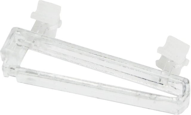 Schöner Wohnen Schlaufengleiter Leon Transparent aus Kunststoff, 8 Stück - Bild 1