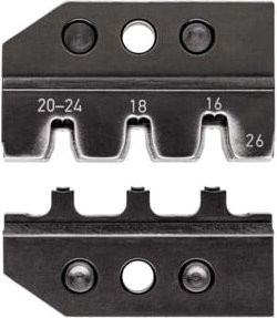 Knipex Crimpeinsatz 97 49 26 für Molex Mini-Fit Stecker in Grau - Bild 1