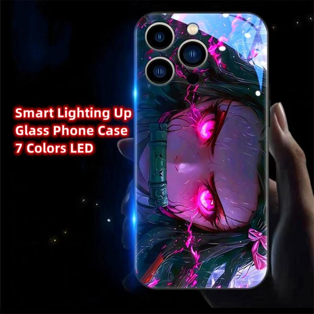 Leuchtende Anime Cartoon LED Handyhülle für iPhone XS Max und Samsung in Multicolour von zhishangyoupin - Bild 1