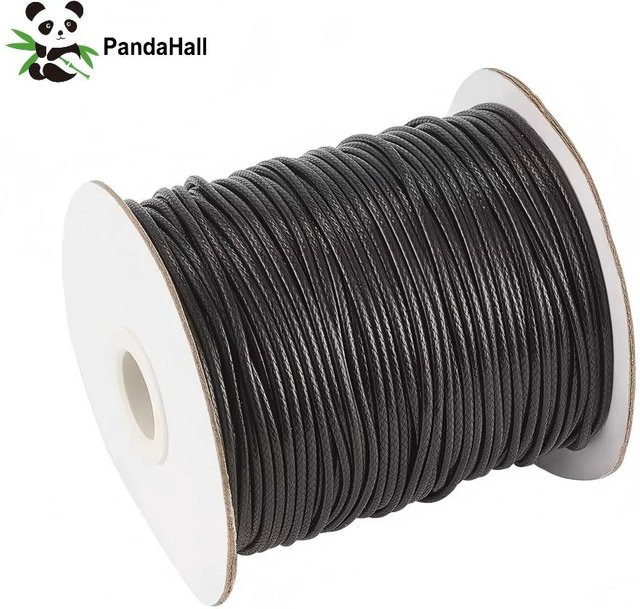 PandaHall Schmuckzubehör, Polyester-Schnur, OrangeRed, Unisex - Bild 1