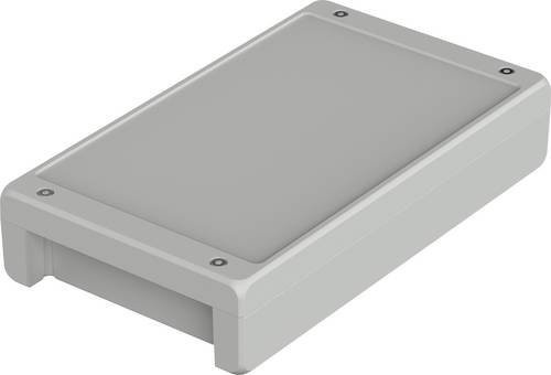 Bopla Bocube Industrie-Gehäuse aus Aluminium in Lichtgrau RAL 7035 B/T/H: 29,9 x 17,3 x 6,0 cm - Bild 1
