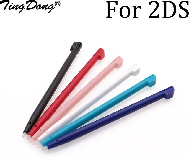 TingDong 6er Set mobile Touch-Stifte aus Hartplastik für Nintendo 2DS Konsolen - Bild 1