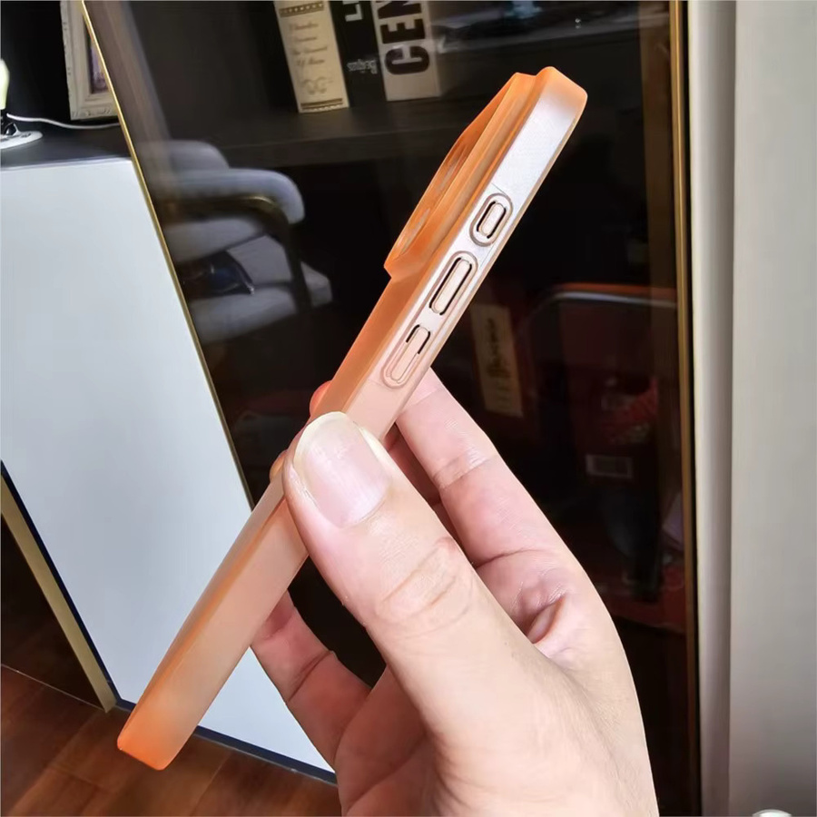 Ricestate Ultra Slim Hard PC Schutzhülle für iPhone 17 Pro und iPhone 17 Pro Max in Orange - Bild 4