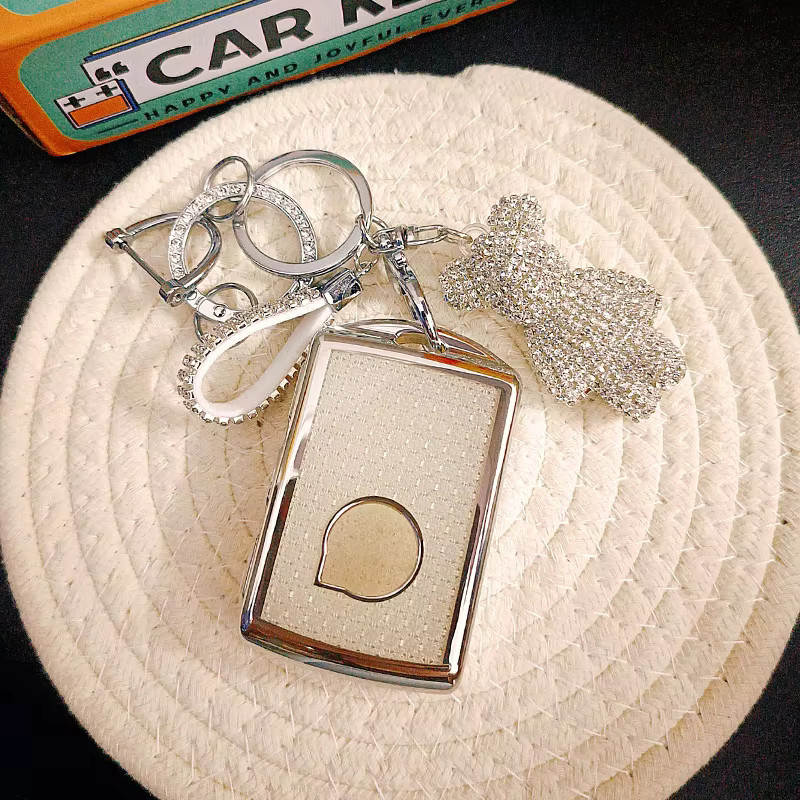 ICAR White Diamond TPU Schlüsselhülle für Volvo XC60 XC40 XC90 S90 B5 V90 ab 2020 Fernbedienung Smart Auto Schlüssel Abdeckung Fob Halter Schlüsselbund Zubehör - Bild 2