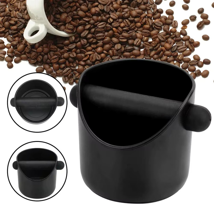 Breville Kaffee Knock Box Espresso Container in Schwarz aus Kunststoff mit Anti-Slip-Funktion - Bild 2