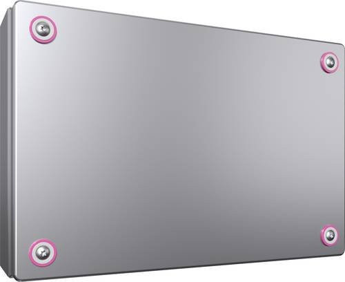 Rittal KX 1563.000 Installations-Gehäuse Wand-Gehäuse aus Edelstahl in Silber, B/T/H: 300 x 200 x 80 mm - Bild 1
