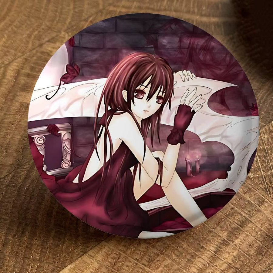 Brosche Vampire Knight Anime, Runde Abzeichen, Cosplay Pins - Bild 4