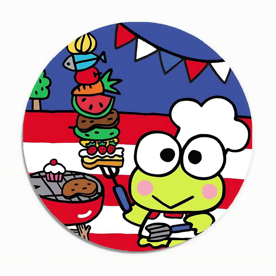 Bilibili Brosche, K-Keroppis, Kinder - Bild 5
