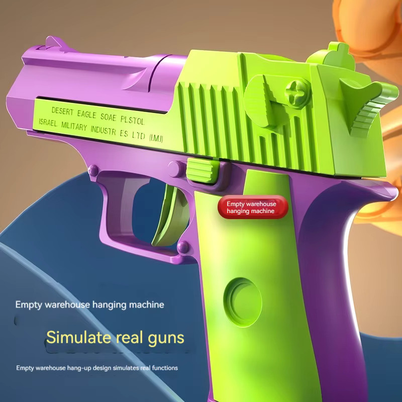 MYGVN 3D-Rettich-Spielzeugpistole-Modell, M1911 Pistole, Zappelspielzeug - Bild 2