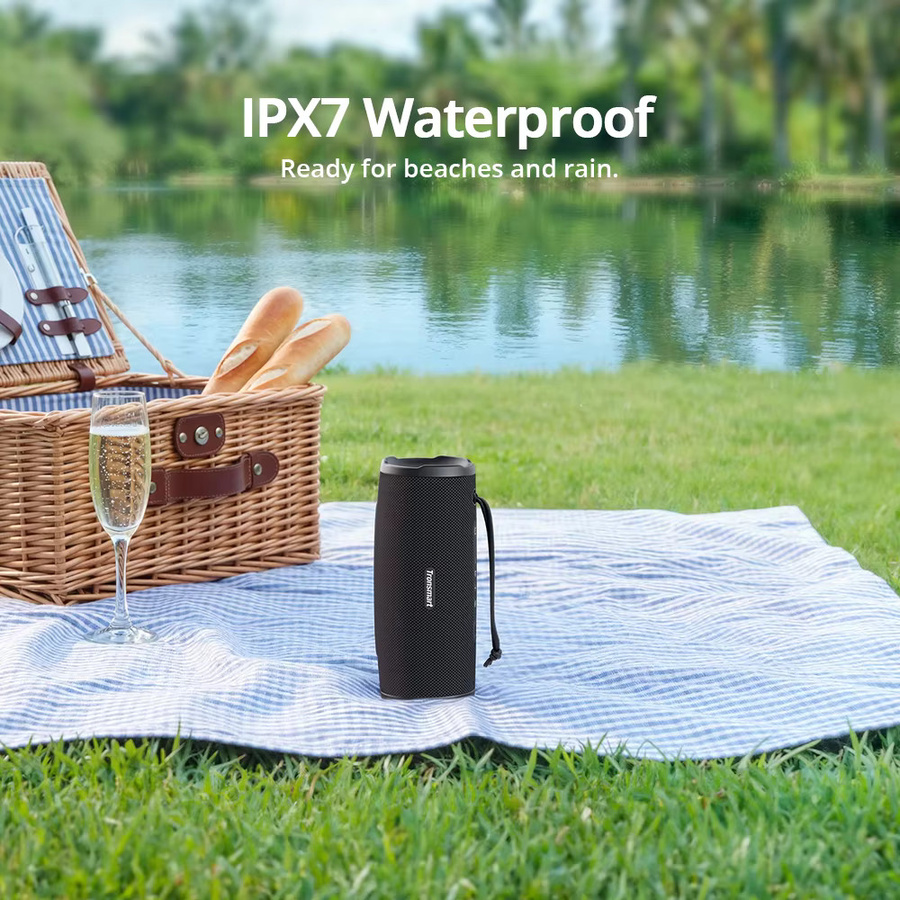 Tronsmart Mirtune C3 Plus Bluetooth-Lautsprecher 50W mit Auracast Synchronisierung, IPX7 Wasserdicht, Schwarz oder Blau - Bild 4