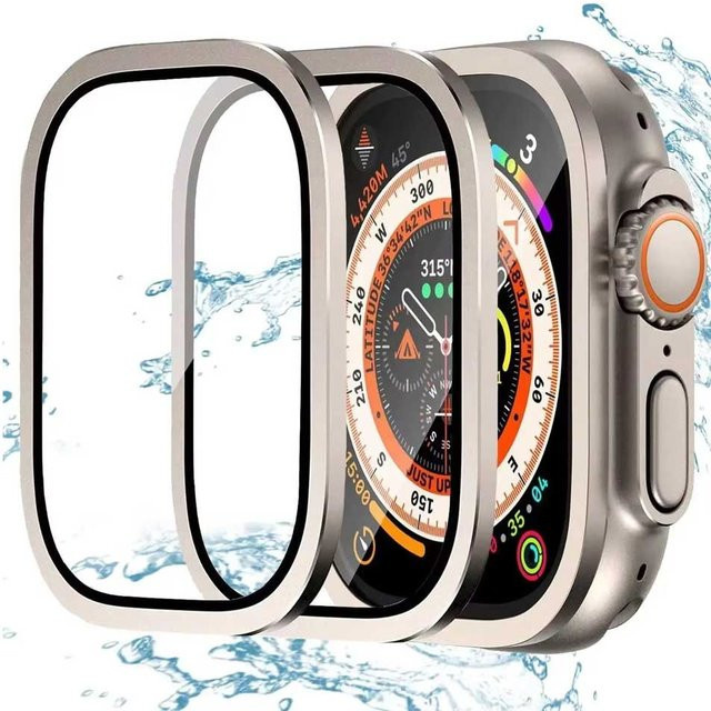 Apple Displayschutzfolie für Apple Watch Ultra 2, 49 mm, Silber - Bild 1