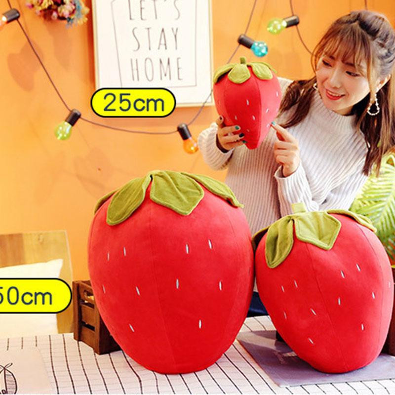 Linyi toy Erdbeere Plüschtier Obst-Serie aus Baumwolle - Bild 2