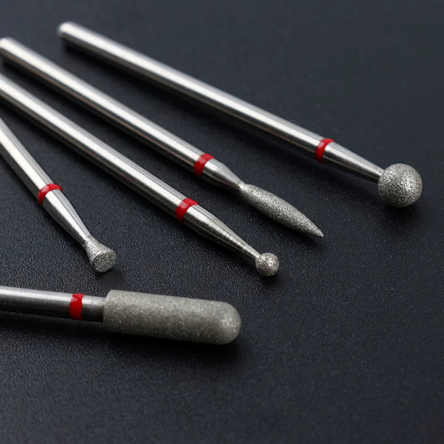 Ysen Diamant Nagel Bohrer Set, 5 Stück, für elektrische Maniküre-Geräte - Bild 3