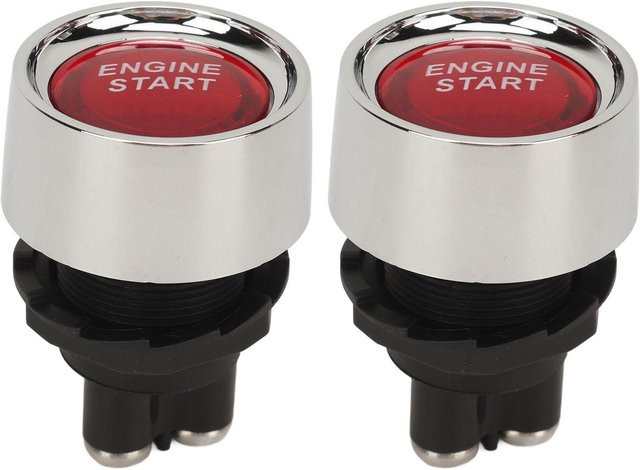 GoolRC Motor Start Zündschalter DC12V 50A Druckknopf Starter Schalter in Rot - Bild 1