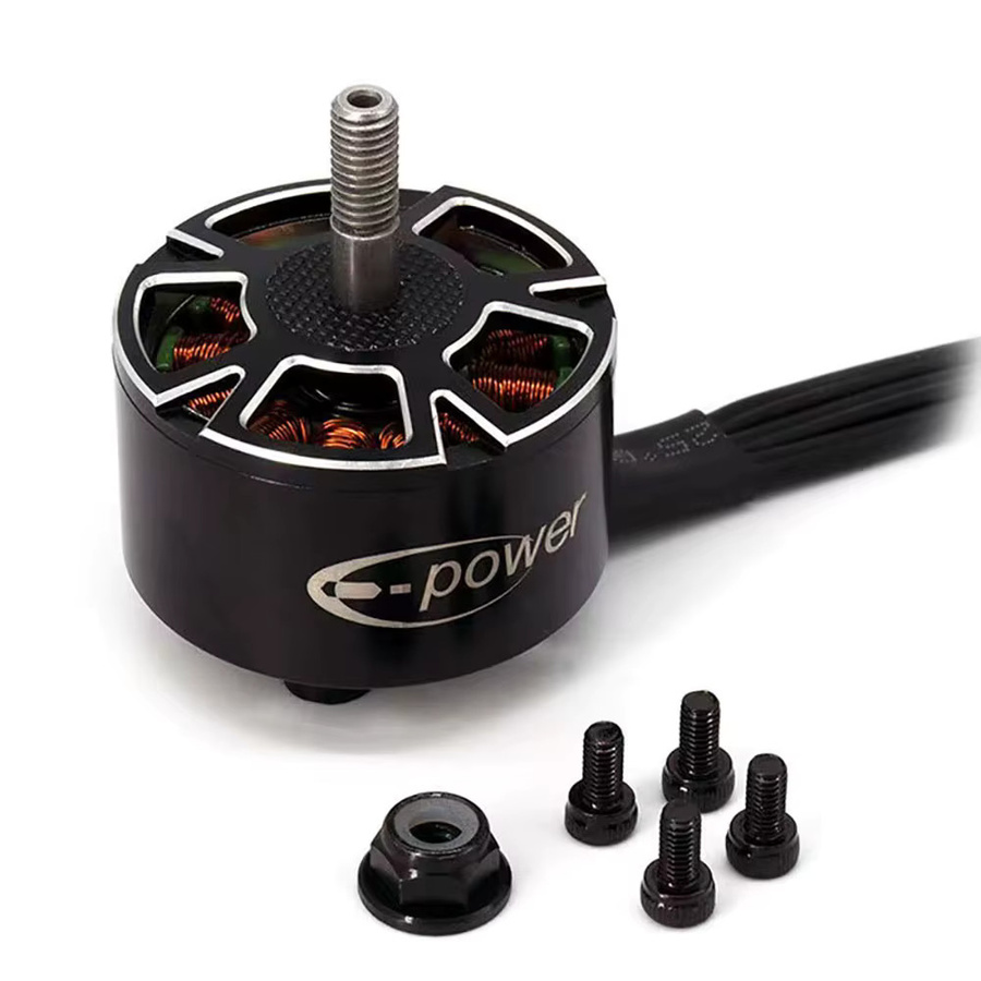 E-power 3115 900kv bürstenloser Motor für FPV Freestyle und Cinelifter Drohnen, 4er-Set, Schwarz - Bild 2