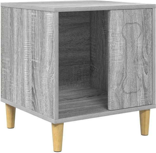 vidaXL Hundehütte aus Holzwerkstoff in Grau, B/T/H: 44 x 42 x 49 cm - Bild 1