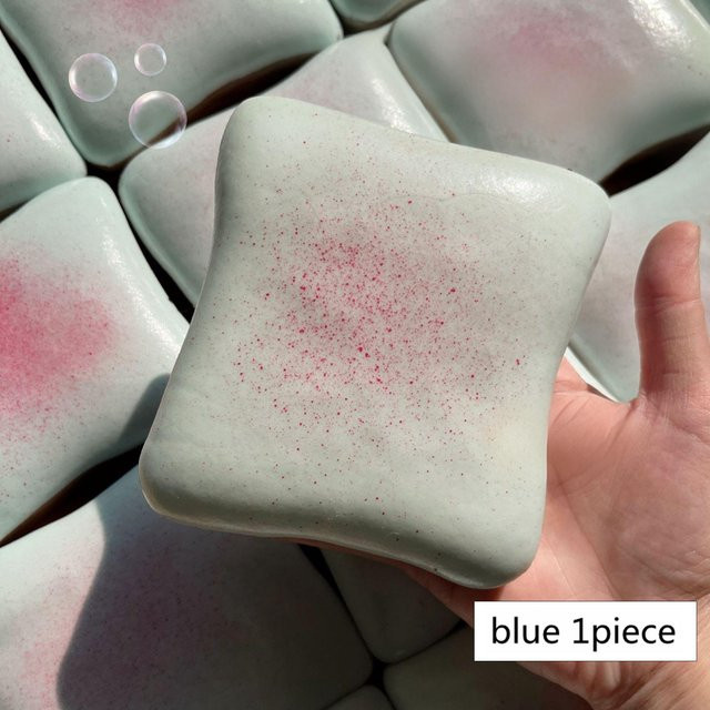 Bai Fen Bai Toys Toastbrot-Quetschspielzeug, blau, langsam aufsteigend - Bild 1