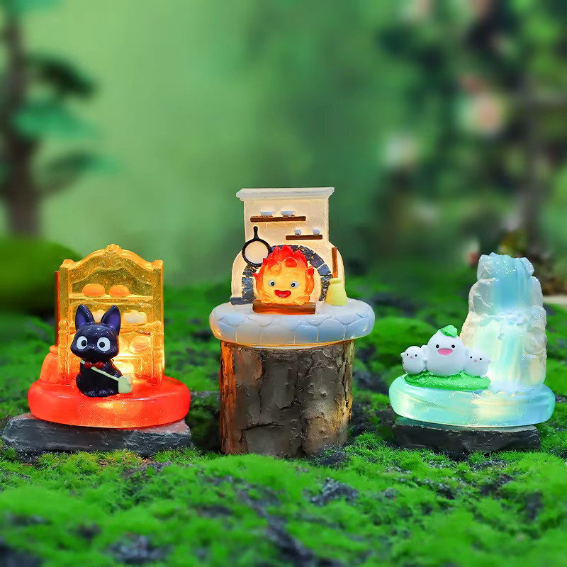 Bandai Studio Ghibli Miyazaki Hayao Märchen Blind Box Lampe, Desktop Ornamente - Bild 4