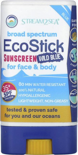 Stream2Sea Ecostick Sonnencreme, LSF 50+, 14 g, Unisex - Bild 1