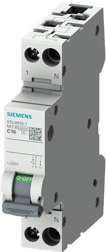 Siemens Leitungsschutzschalter 5SL6032-6 MCB 32A grau - Bild 1