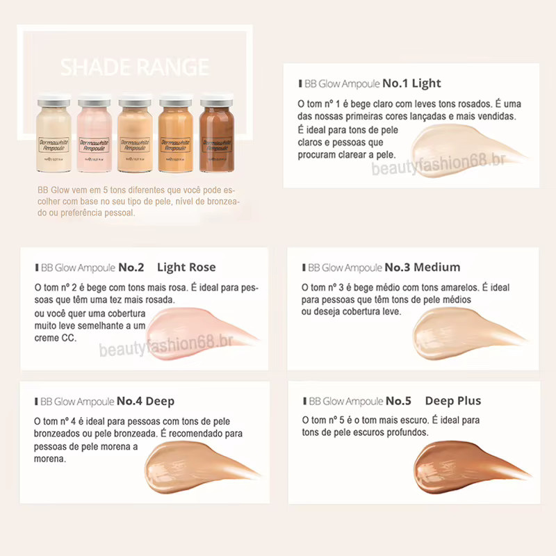 BB Lippen Creme Glow Serum Gesicht, Matt, Unisex - Bild 3