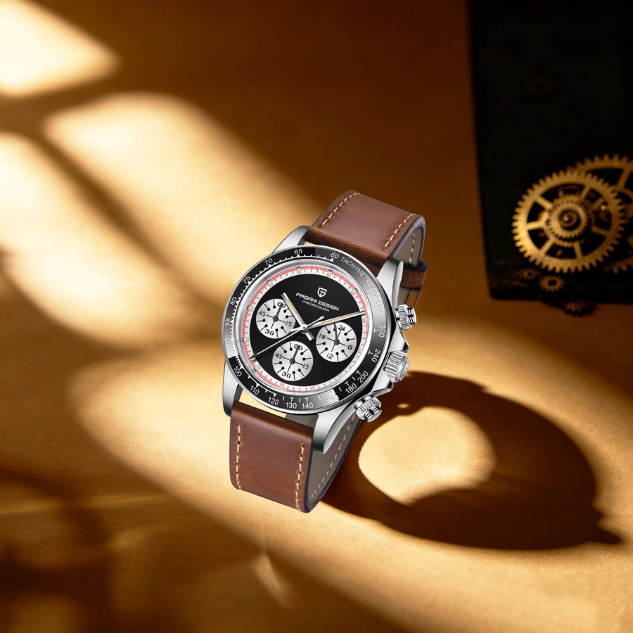 PAGANI DESIGN Tauchchronograph, Quarz, Edelstahl, Saphirglas, Herren - Bild 2