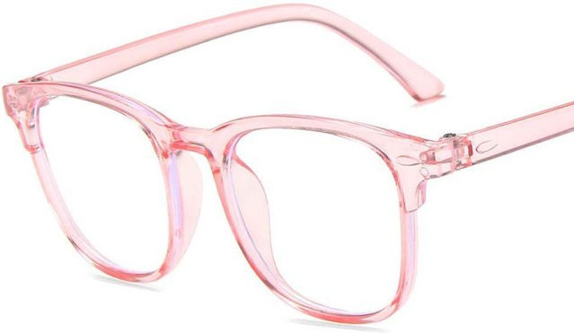 Nilljae Kinderbrille, rund, Vollrand, Kunststoff, pink - Bild 1
