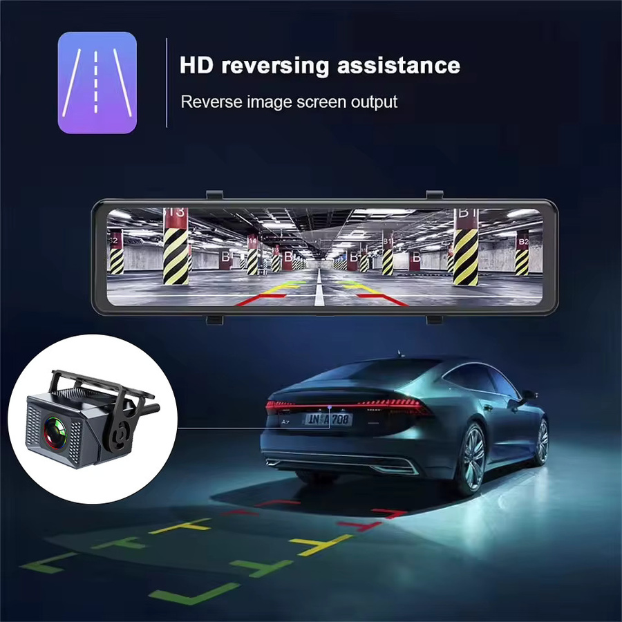 E-ACE Dashcam in Schwarz mit UHD 4K Auflösung, GPS und WLAN sowie 24H Parküberwachung - Bild 4